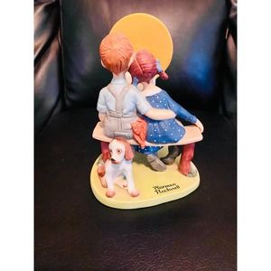 Norman Rockwell Handcrafted Young Love Figurine